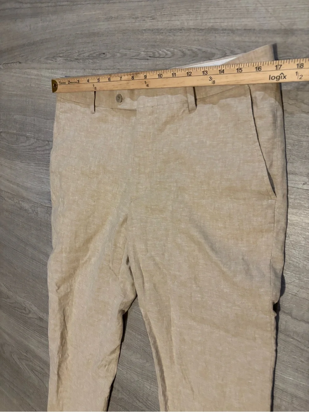 Joseph Abound Linen Blend Pants Mens 34 Coast Beach Vacation Yacht Nautical Boat